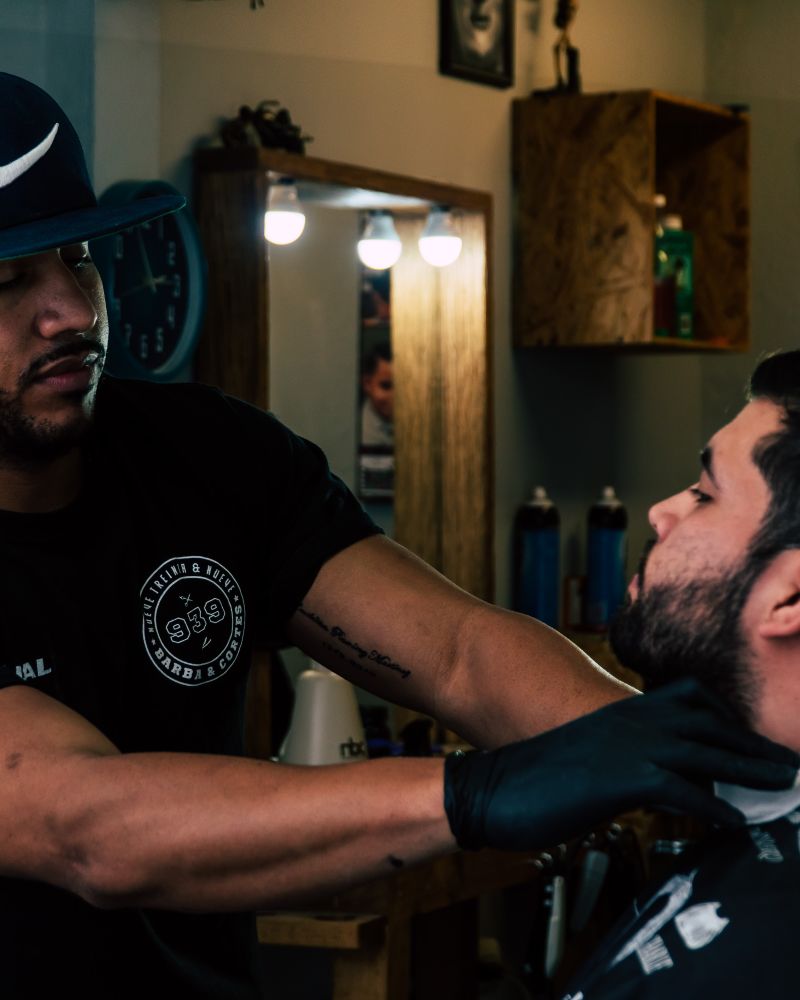 Adrian, barber at Broadmoor Barbers