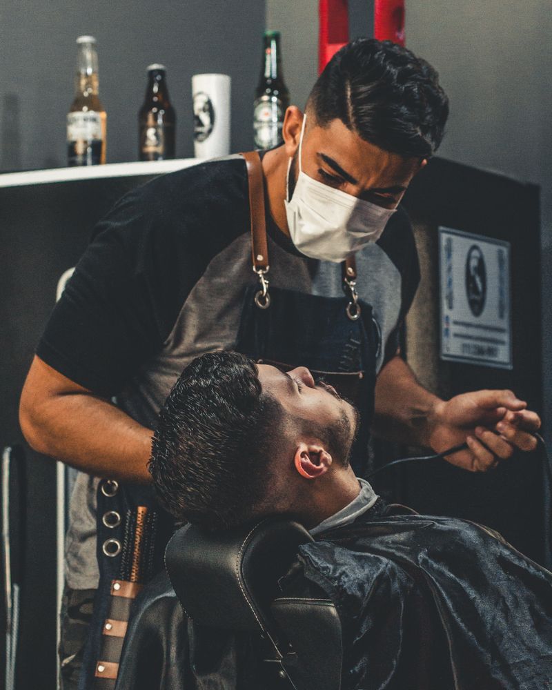 Christian V., barber at Broadmoor Barbers