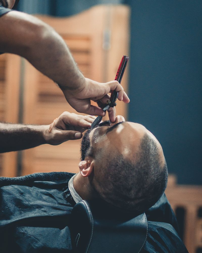 Edwin, barber at Broadmoor Barbers