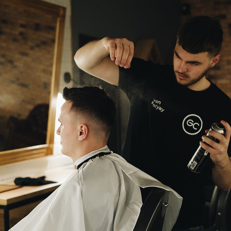 Skin fade at Broadmoor Barbers
