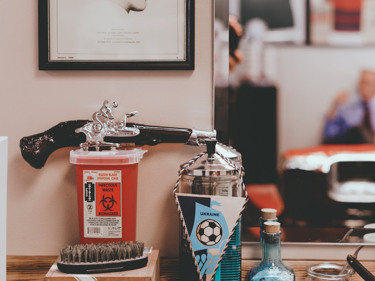 Inside Broadmoor Barbers